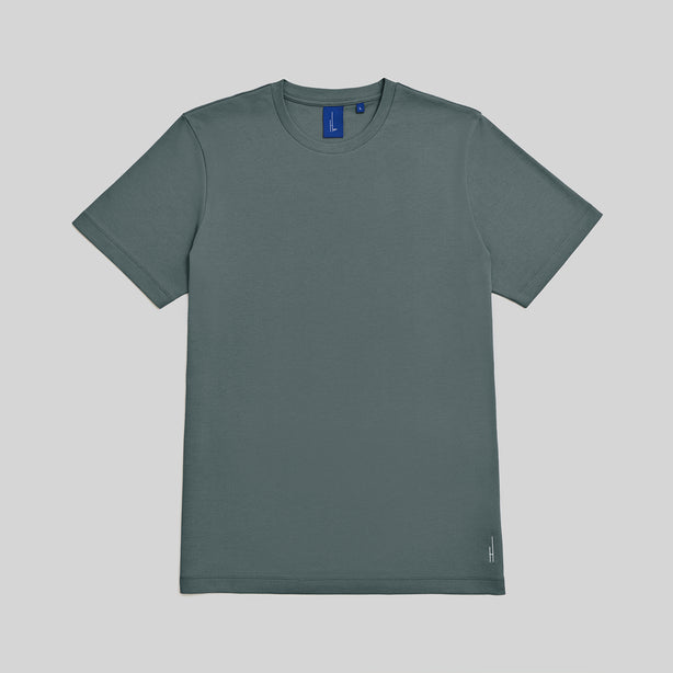 Highr, Sage Green, Pima Cotton Tee