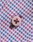 Coupe Cousu, Fancy Dobby, Double Collar Long Sleeve Shirt