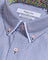 Coupe Cousu, Dark Blue Dobby, Double Collar Long Sleeve Shirt