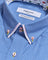 Coupe Cousu, Blue Fancy, Double Collar Long Sleeve Shirt