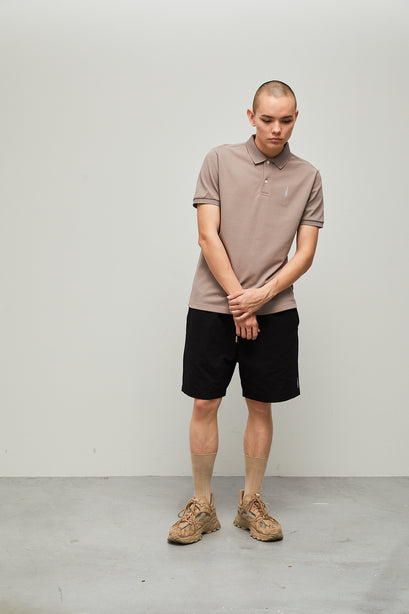 Highr, Khaki, Polo Tee