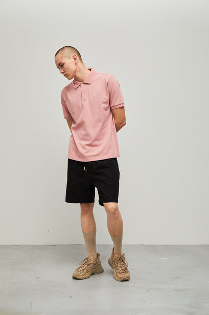 Highr, Dusty Pink, Polo Tee