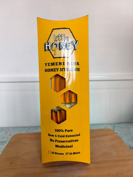 Yemeni Sidr Honey Mini Straws - 30 Mini Straws (3.5g)