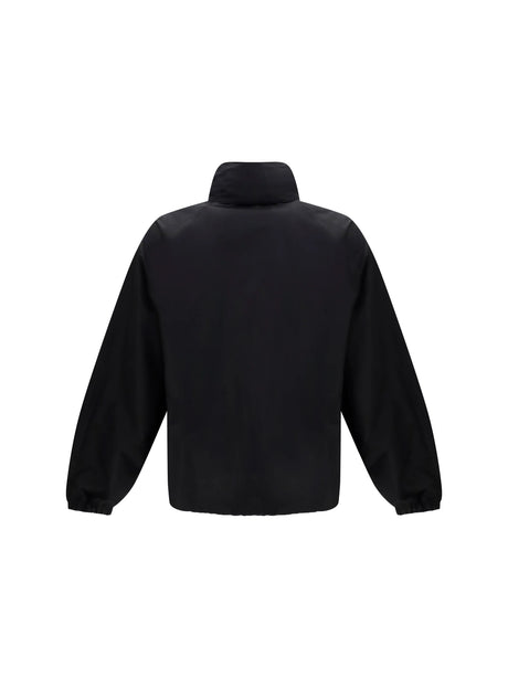 Gucci Compact cotton zip Jacket - Black