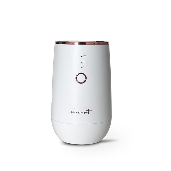 shcent Tranquil R | Rechargeable Aroma Nebulizer Diffuser | Waterless | For Home | Auto Off | 2 Free 10ml Hotel Essential Oils