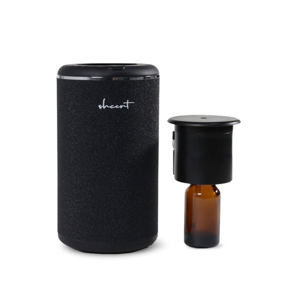 shcent Journey R  | Rechargeable Aroma Nebulizer Diffuser | Waterless | For Car | 2 Free 10ml Hotel Essential Oils