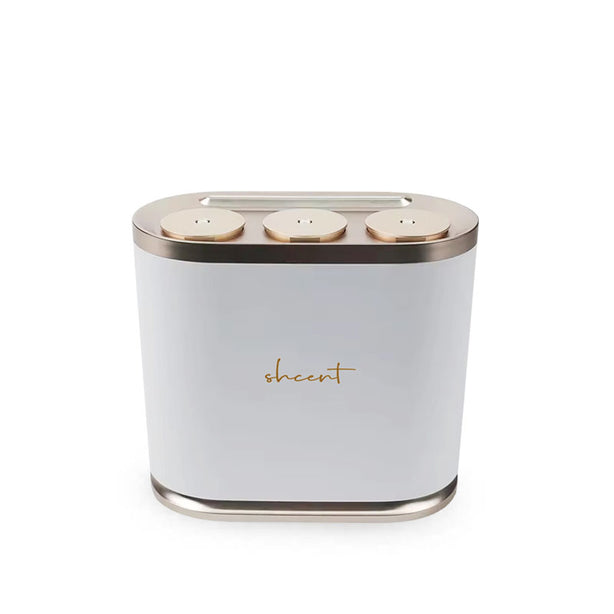 shcent Weaver Aroma Nebulizer Diffuser | Bluetooth-enabled | Waterless | For Large Area | Bundle with 100ml Essential Oil