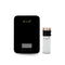 shcent Vortex Aroma Nebulizer Diffuser | Bluetooth-enabled | Waterless | Touch Screen | Bundle with 100ml Essential Oil