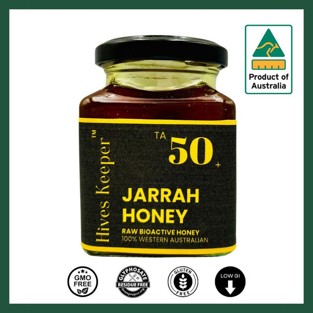 Hives Keeper Australian Jarrah Honey - Rare Harvest Active TA50+ 250g