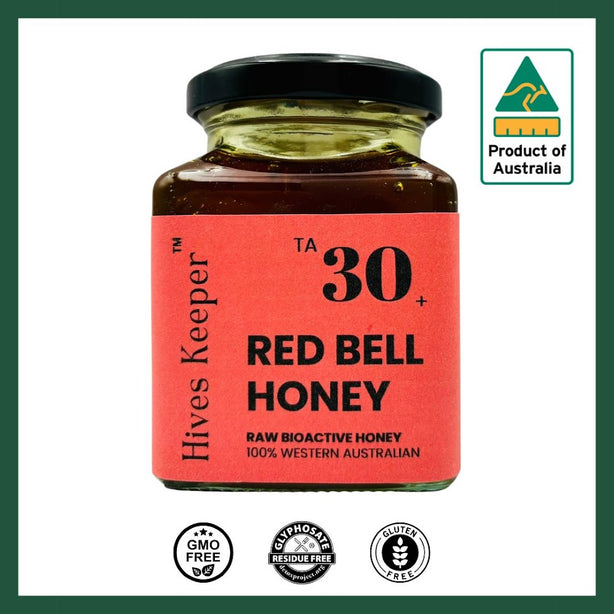 Hives Keeper Australian Red Bell Honey - Active TA30+ 250g