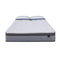 Somnuz® Comfort Night 12 Inch Water Repellent Teflon Fabric Latex Individual Pocketed Spring Mattress