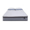Somnuz® Comfort Night 12 Inch Water Repellent Teflon Fabric Latex Individual Pocketed Spring Mattress