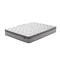 Somnuz Comforto 10 Inch Bamboo Fabric Latex Individual Pocketed Spring Mattress