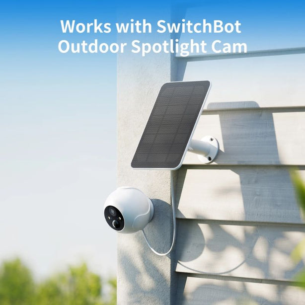 SwitchBot Solar Panel For Outdoor Spotlight Camera
