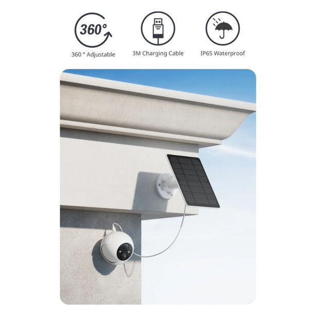 SwitchBot Solar Panel For Outdoor Spotlight Camera