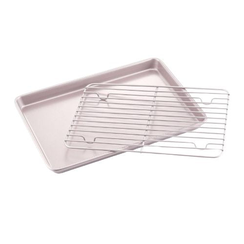 Chefmade Non-Stick Cookie Sheet With Rack 13