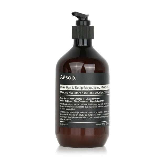 Rose Hair & Scalp Moisturising Masque (for All Hair Types) - 500ml/17.64oz