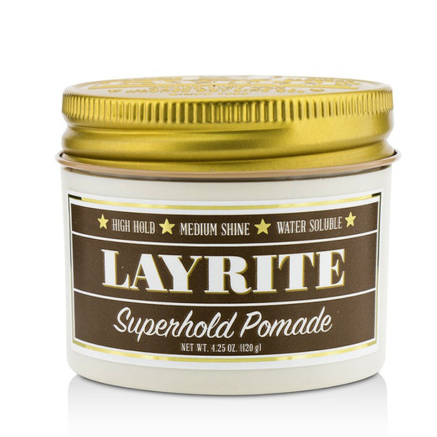 Superhold Pomade (high Hold, Medium Shine, Water Soluble) - 120g/4.25oz