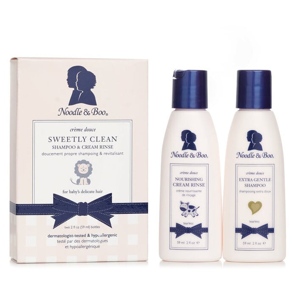 Sweetly Clean Kit: Extra Gentle Shampoo 59ml + Noursihing Cream Rinse 59ml - 2pcs