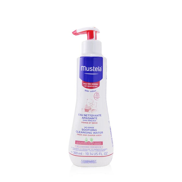 No Rinse Soothing Cleansing Water (face & Diaper Area) - For Very Sensitive Skin - 300ml/10.14oz