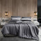 Rivera Grey and Silver Bedset 100% Lyocell