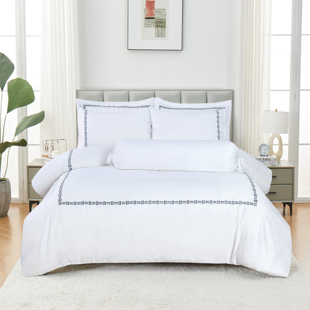Albergo Bedset 100% Cotton 1000TC Hotel Touch