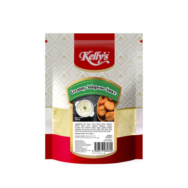 [Bundle of 2] Kelly's Salted Caramel/Creamy Jalapeno Sauce 200g Chilled
