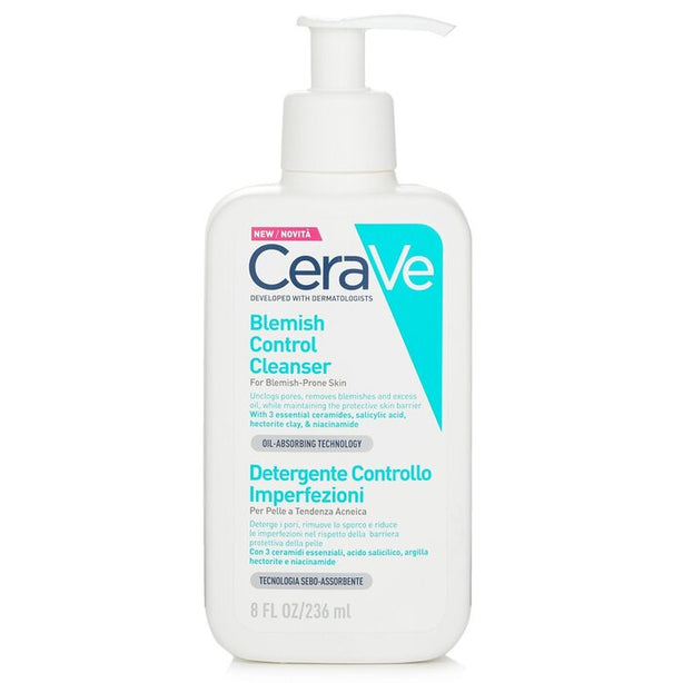 Cerave Blemish Control Cleanser(random Packaging) - 236ml/8oz