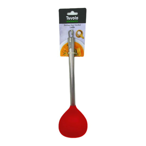 Elements Stainless Steel Handled Ladle