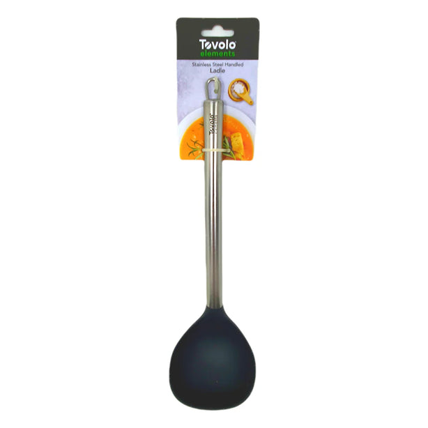 Elements Stainless Steel Handled Ladle