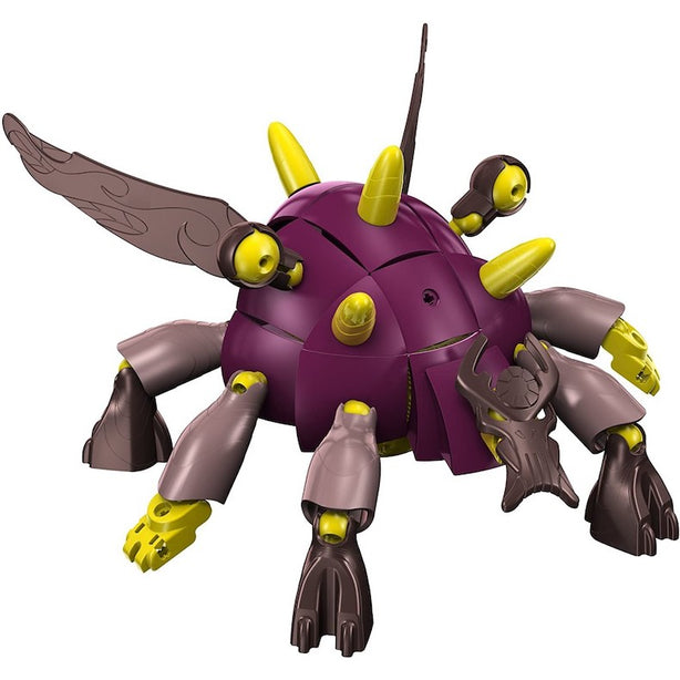 Geomag Kor Proteon Vulkram Purple/Yellow Magnetic Construction Toy Set (103pcs)