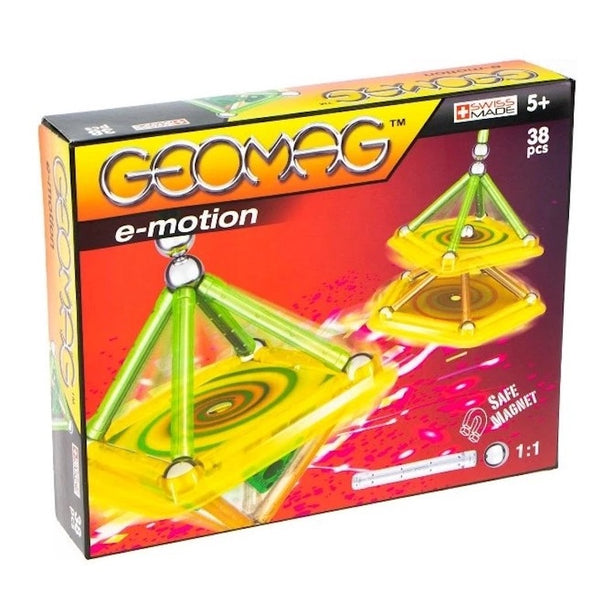 Geomag E-Motion Magic Spin Magnetic Construction Toy Set (38pcs)