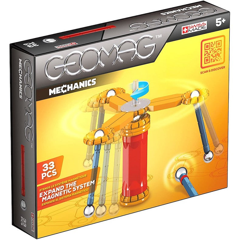 Geomag Mechanics Magnetic Construction Toy Set (33pcs) – Robinsons