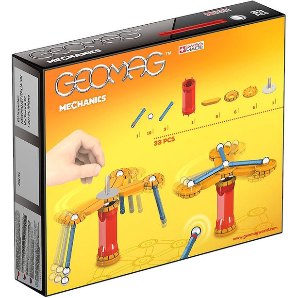 Geomag Mechanics Magnetic Construction Toy Set (33pcs)