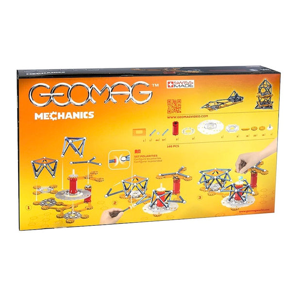 Geomag Mechanics Magnetic Construction Toy Set (146pcs)