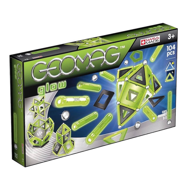Geomag Glow Magnetic Construction Toy Set (104pcs)