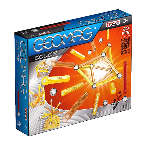 Geomag Colour Magnetic Construction Toy Set (30pcs)