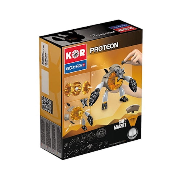 Geomag Kor Proteon Gheb Orange Magnetic Construction Toy Set (40pcs)