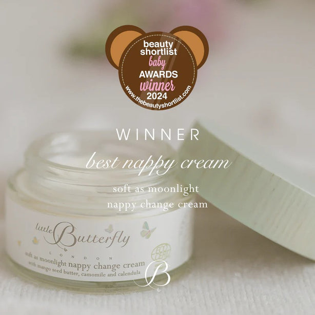 Little Butterfly London soft as moonlight NAPPY CHANGE CREAM 50ml