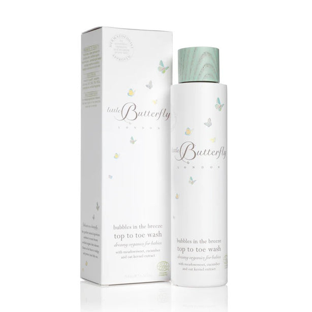Little Butterfly London bubbles in the breeze TOP TO TOE WASH 200ml (expiration end June 2026)