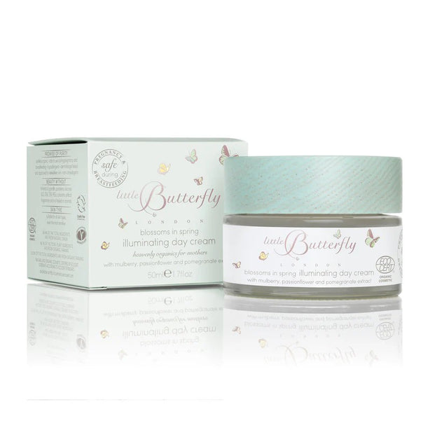 Little Butterfly London blossoms in spring ILLUMINATING DAY CREAM 50ml