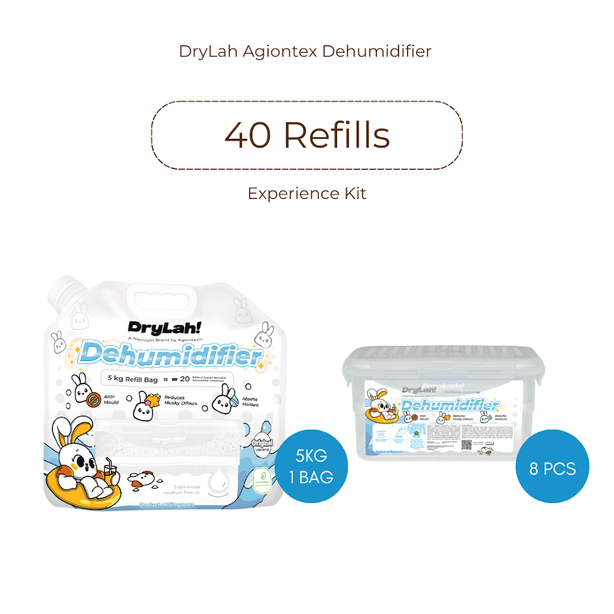 DryLah! refillable dehumidifer experience kit - 1 set