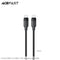 [1 for 1] Acefast C16-03 USB-C to USB-C TPE Charging Data Cable (1.2m) - Black