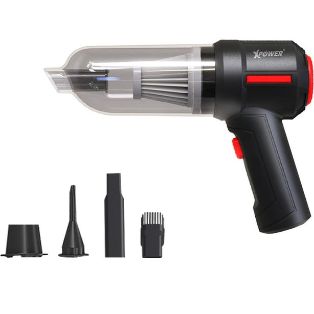 XPower VC8 3 In 1 Mini Wireless Vacuum Cleaner + Pump