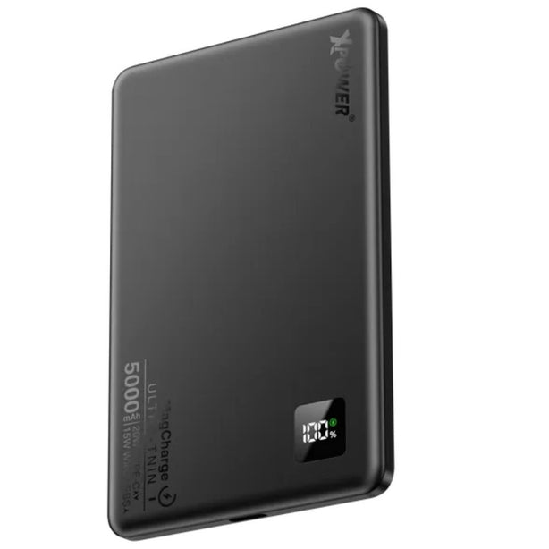 XPower M5K 2 In 1 PD 3.0+MagSafe 5,000mAh Ultra-Thin Aluminium Powerbank