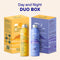 The Powder Shampoo Day & Night Energising Relaxing Body Foam Wash Duo Set