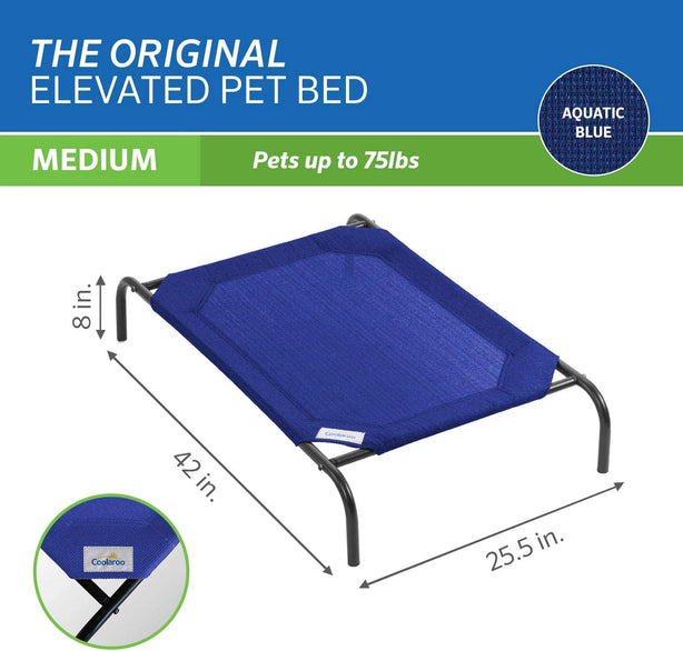 COOLAROO ELEVATED PET BED MEDIUM