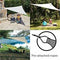 COOLAROO READY TO HANG SHADE SAIL TRIANGLE 3.6M X 3.6M