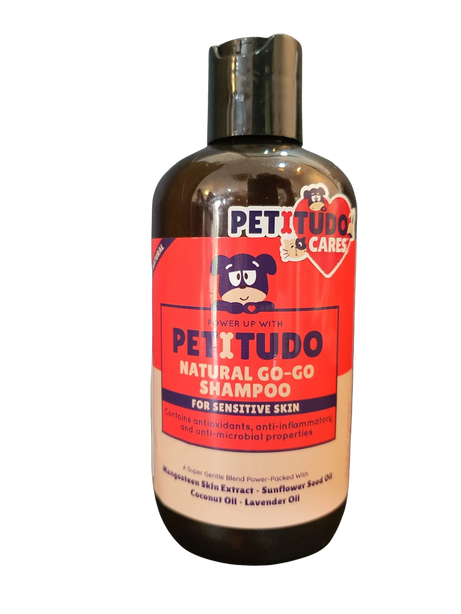 REFILL-PETITUDO NATURAL GO-GO Dog Shampoo for (Sensitive skin) 250ml