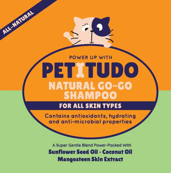 REFILL - PETITUDO NATURAL GO-GO Cat Shampoo 250ml
